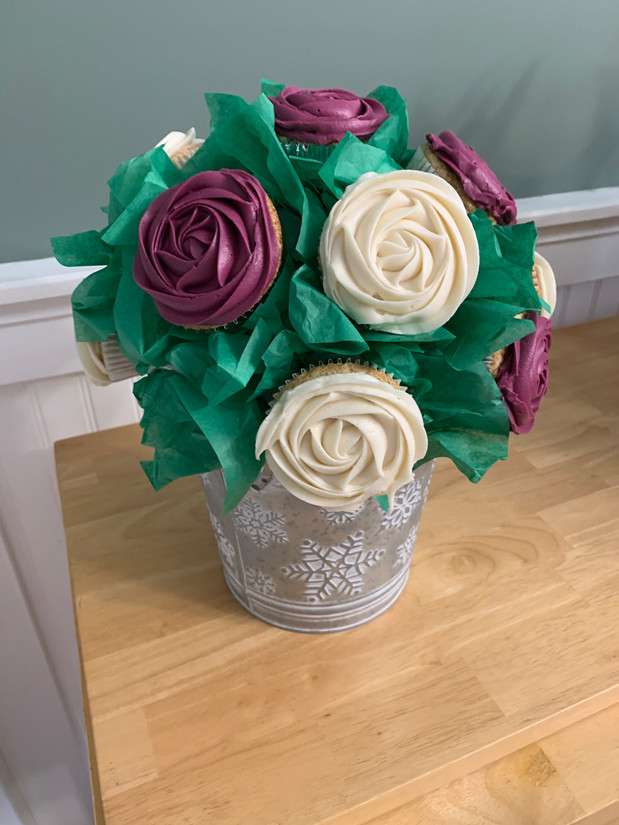 Floral Cupcake Bouquet