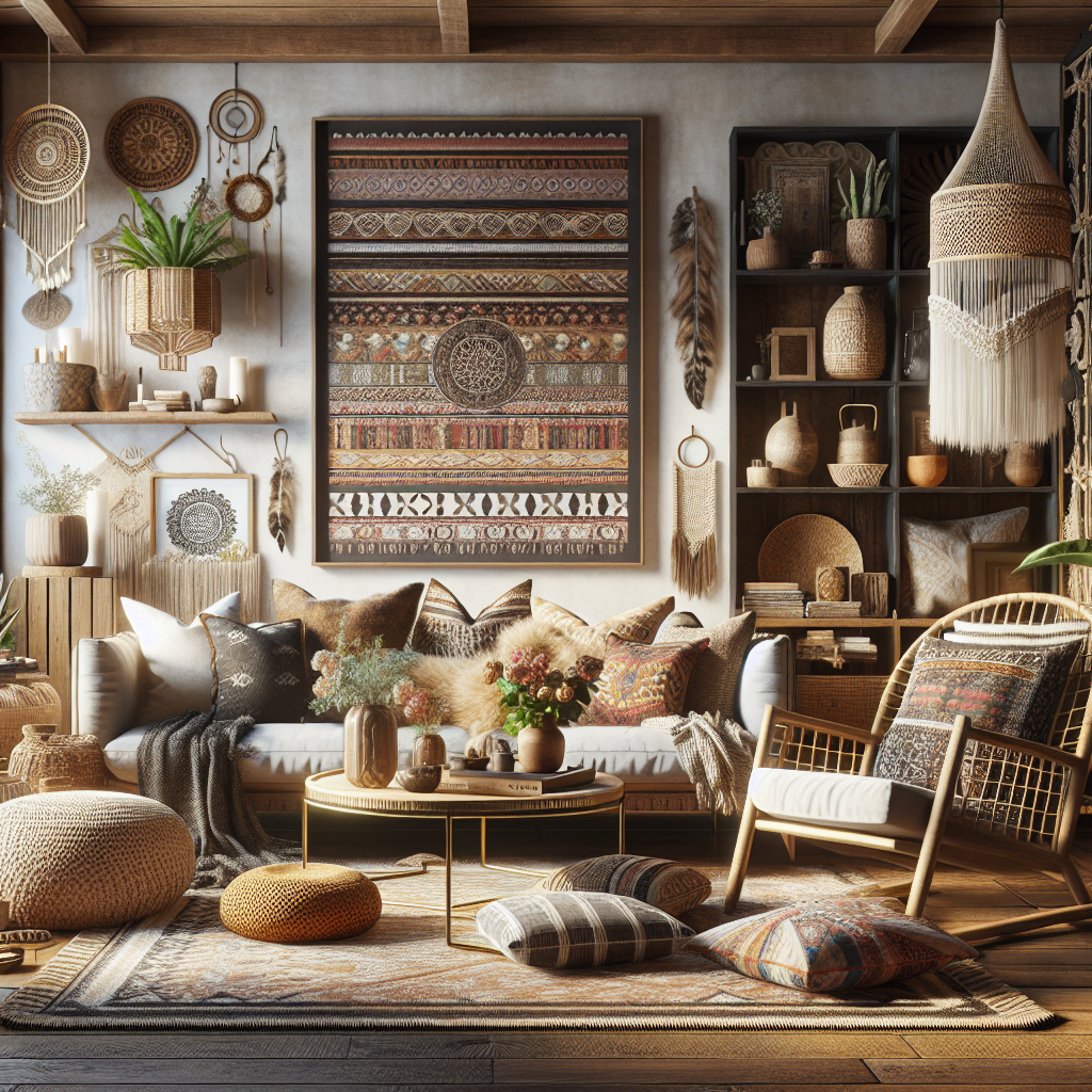 Boho Living Room Inspiration