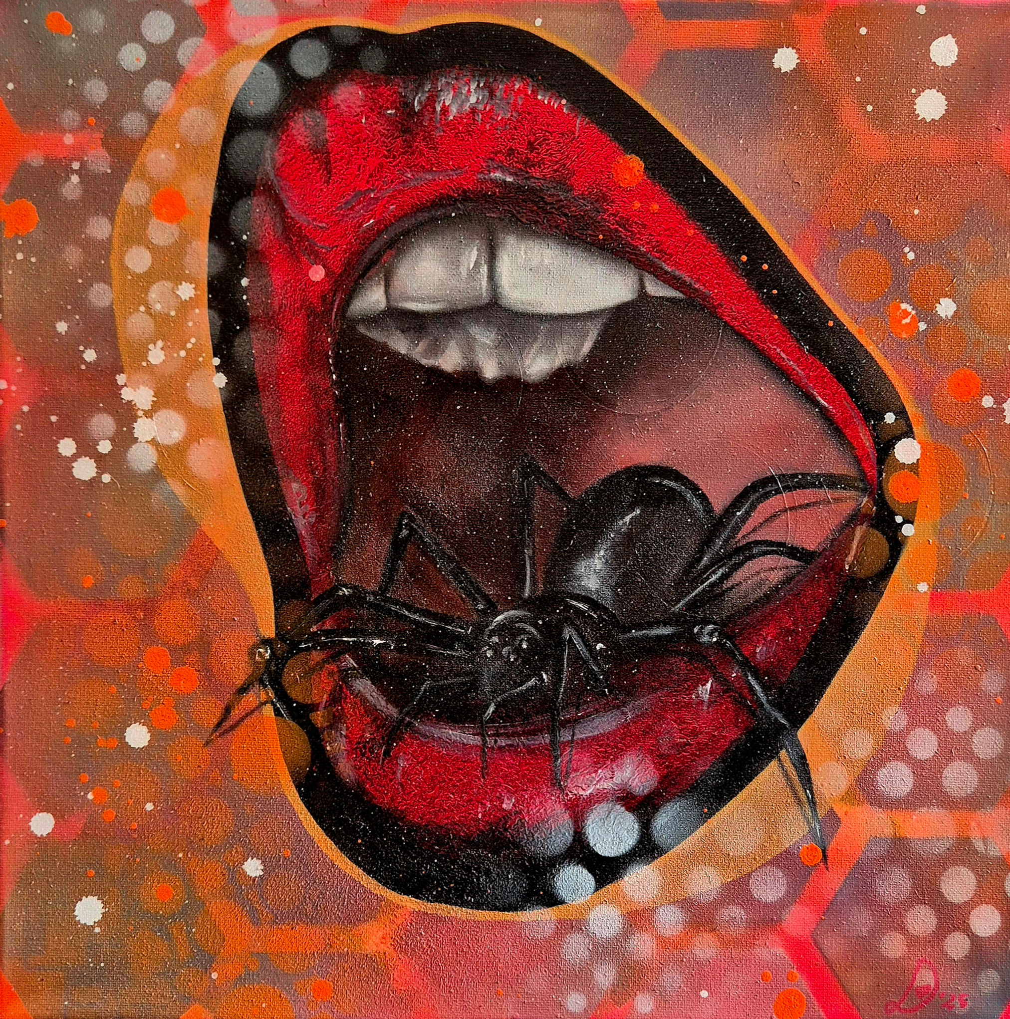 Black Widow 50x40cm