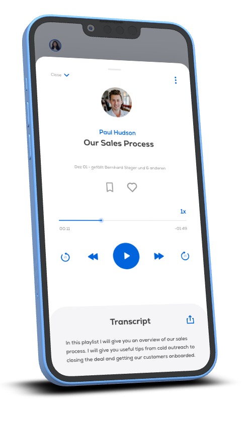 Meet audvice, your company's audio knowledge base