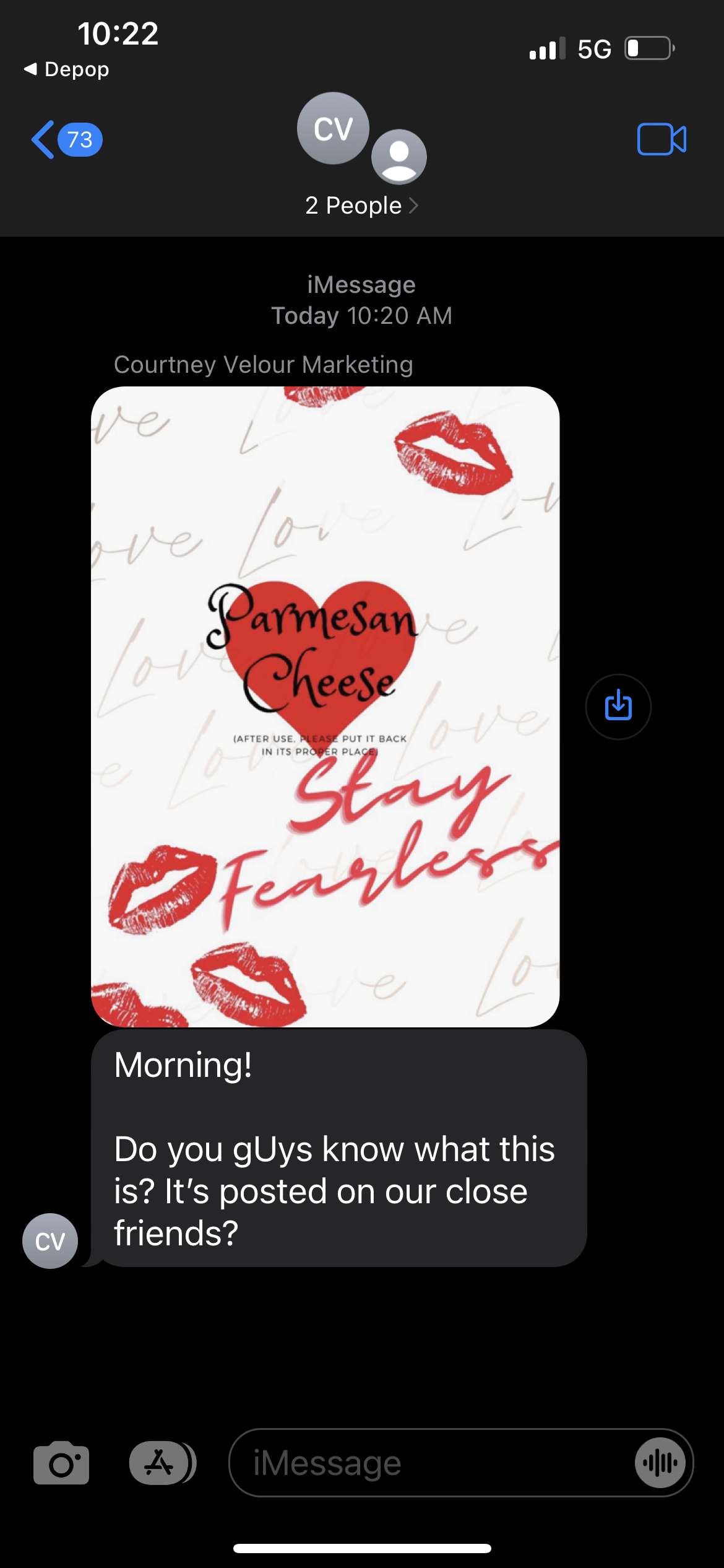 Custom alt text