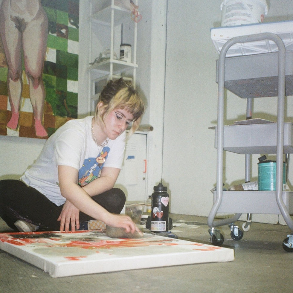 Fractured Myths and Pixelated Truths: Emilia on Art and Identity