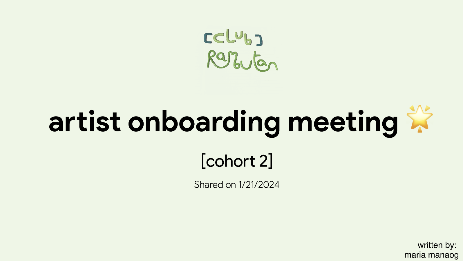 **For Cohort 5 and onward, this timeline will most likely change to accommodate an annual magazine as opposed to biannual.