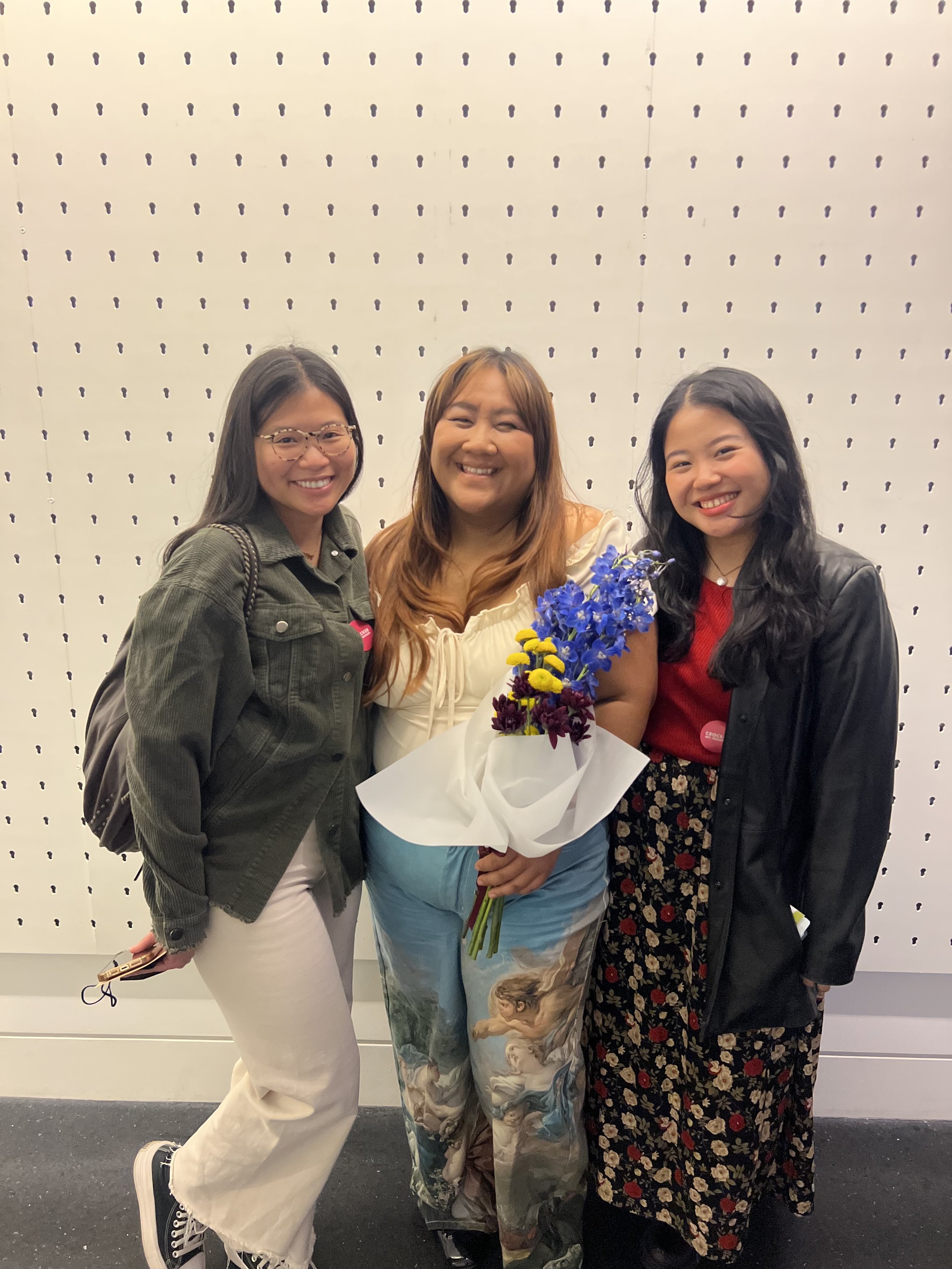 Me, Chio and our friend Hazel after the event.