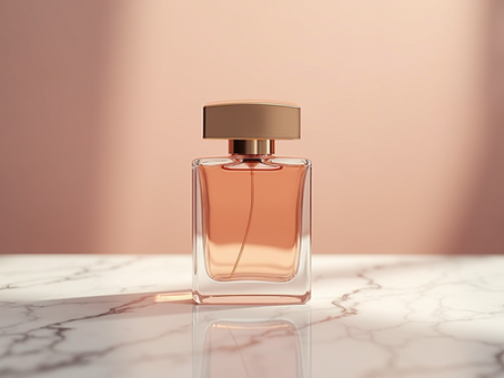 Elegant Rose Gold Perfume Distributor Website