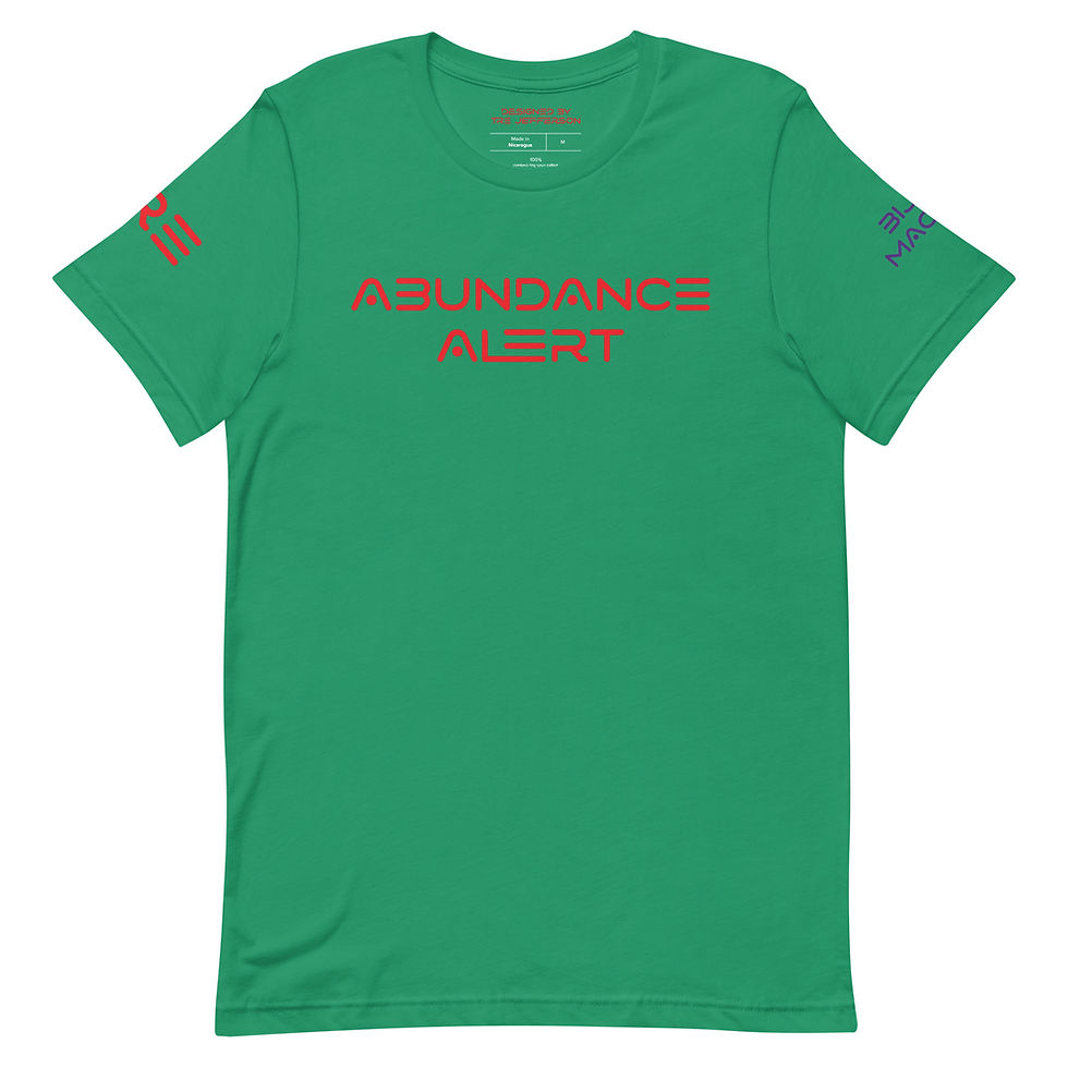 Thumbnail: Manifest Abundance T-Shirt Designed by Tre Jefferson
