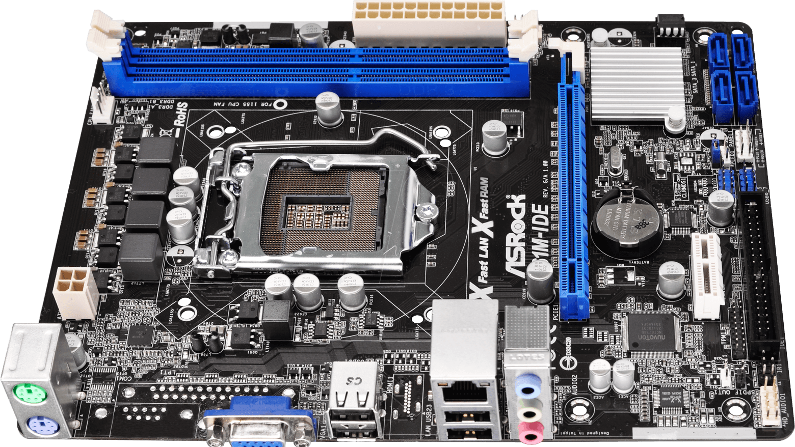 ASRock H61M-IDE Sockel 1155 MATX