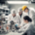 Team at Work (Modern Lab _Your engineers_scientists working together with advanced tools_e