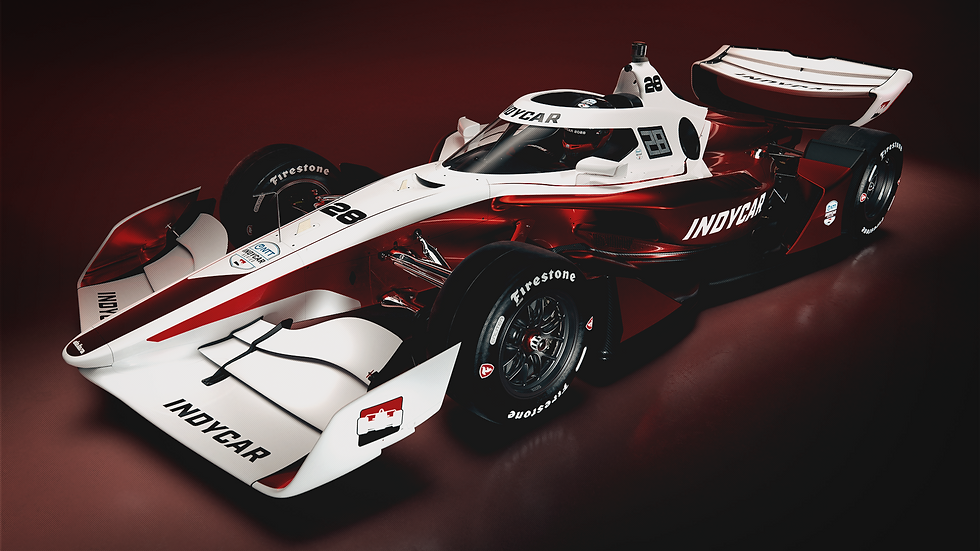The IR-28 in road-course configuration | Credit: IndyCar