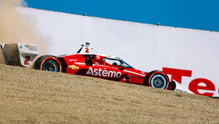 ‘Torn up by Rottweilers’ - An eventful start to IndyCar’s Laguna Seca weekend