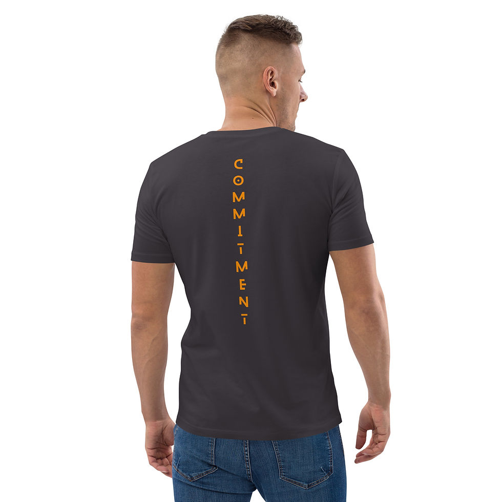 Thumbnail: commitment Unisex organic cotton t-shirt