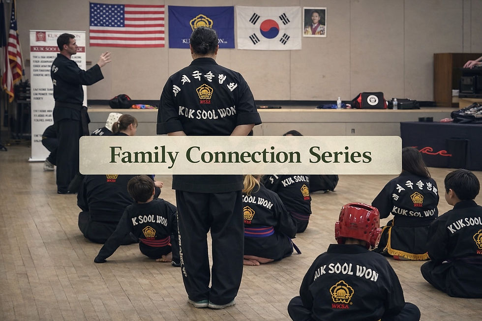 kids martial arts class in Sherman Oaks learning focus and discipline in structured training environment