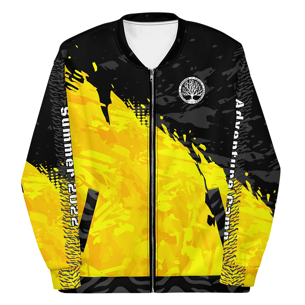 Thumbnail: All-Over Print Unisex Bomber Jacket Adventure Summer Camp 2022