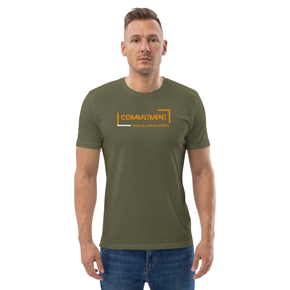 Thumbnail: commitment Unisex organic cotton t-shirt