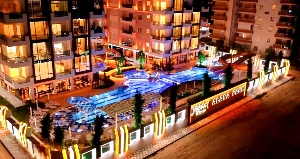 view yekta alara park alanya mahmutlar вид екта алара парк алания аланья махмутлар