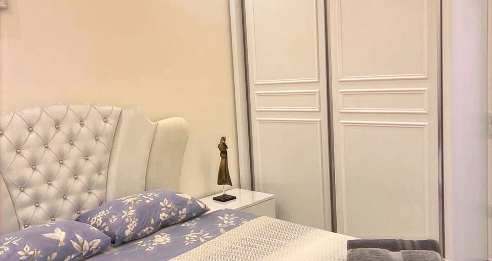 yekta 1+1 apartment bedroom alara park alanya mahmutlar квартира спальня алания махмутлар