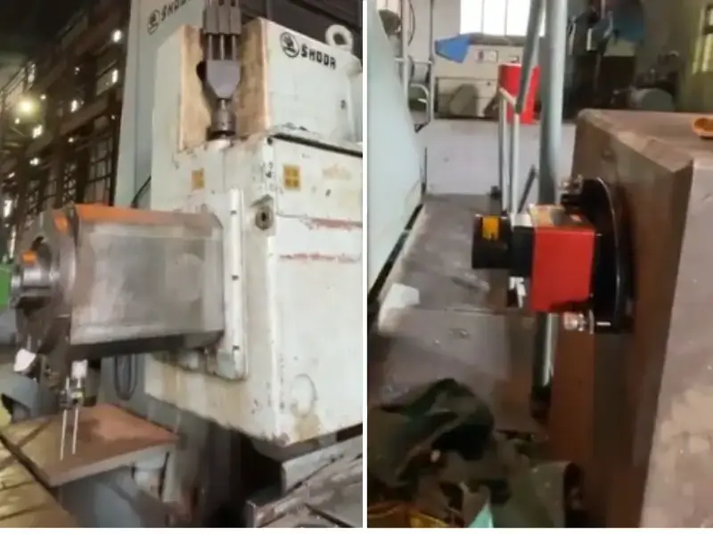 High-Precision Laser Straightness Verification for SKODA Boring Machine
