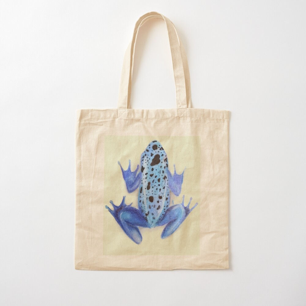 Poison Dart Frog Cotton Tote