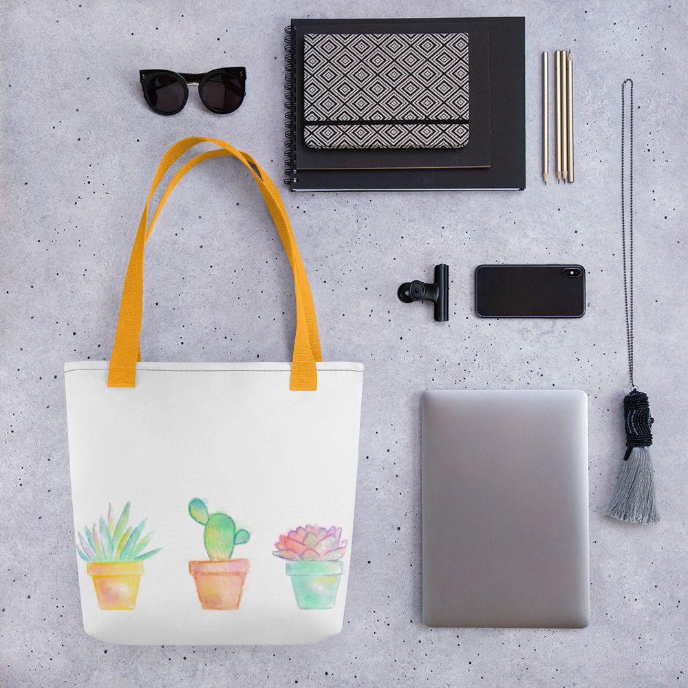 Succulents Tote bag