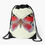 Thumbnail: Peacock Butterfly Drawstring Bag