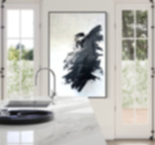 THE CROW'S WINGS 100x150cm