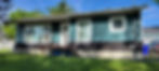 blue house
