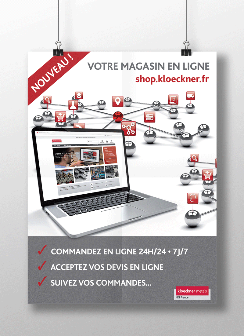 Affiche Webshop