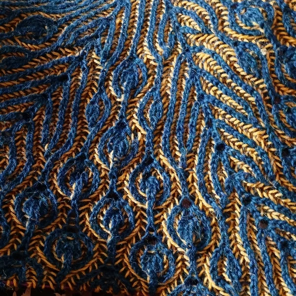 cours de tricot brioche bicolore ou unicolore