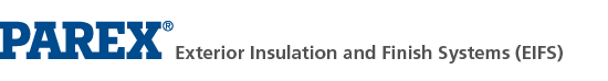 PAREX Exterior Insulation and Finish Systems (EIFS)