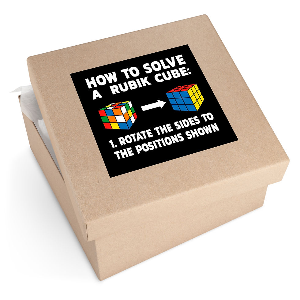 Thumbnail: Rubik Sticker