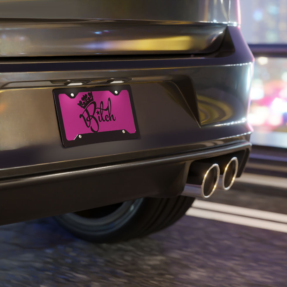 Thumbnail: Queen Bitch Vanity Plate
