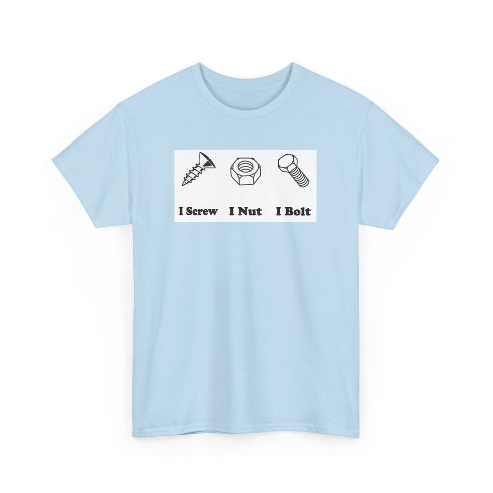Thumbnail: Copy of Screw. Nut. Bolt. Tshirt