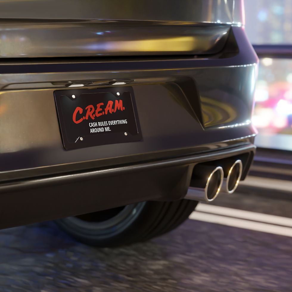 Thumbnail: CREAM Vanity Plate