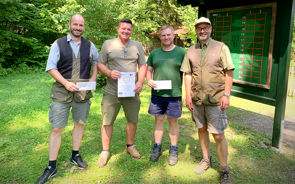 v.l.n.r.: Stefan Plötz, Thomas Turbanisch, Johann Neumayr, Dr. Karem Gomaa