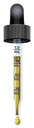CBD Tincture Dropper - Less