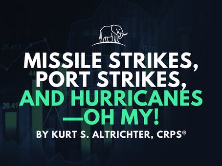 Missile Strikes, Port Strikes, and Hurricanes—Oh My!