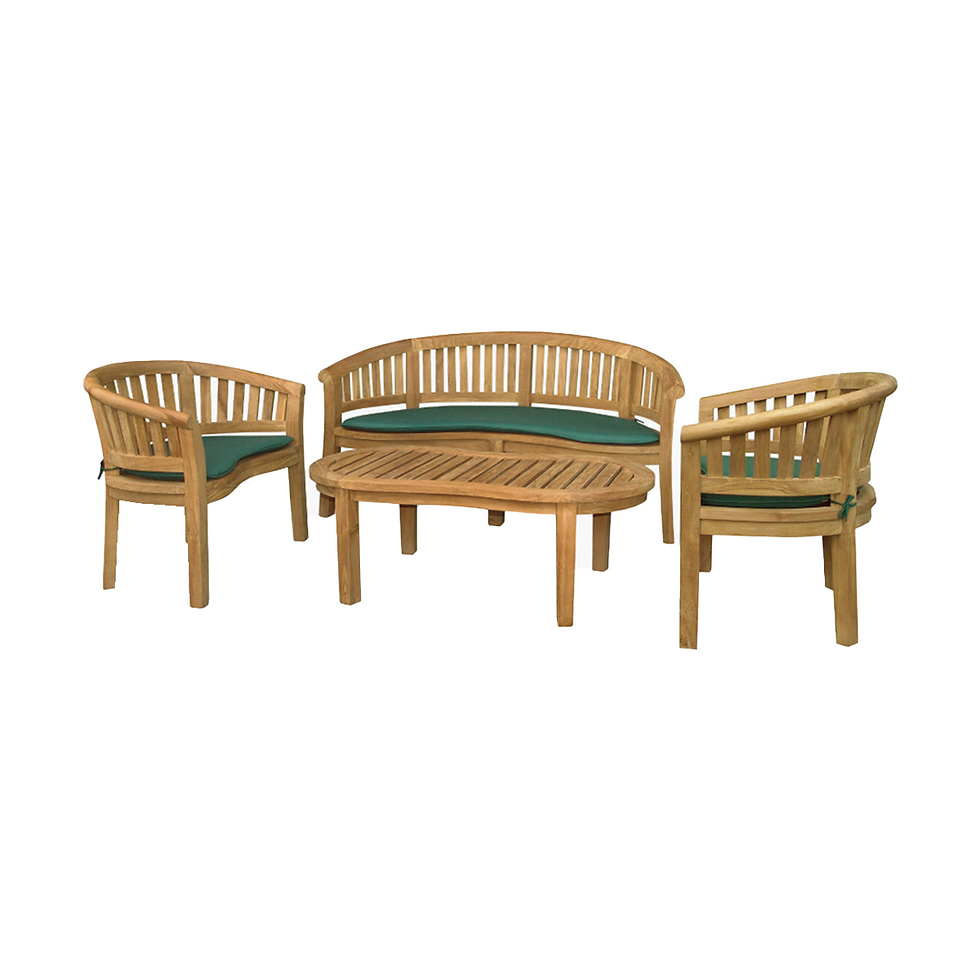 Banana bench set