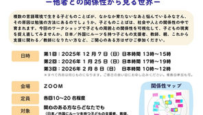 2025年度オンライン複言語・複文化WS開催のお知らせ「気になるあの子はどんな世界で生きているんだろう？ー他者との関係性から見る世界ー」（202512-202602onlineWS2025）
