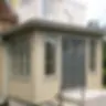 Pardörr veranda i klassisk sttil