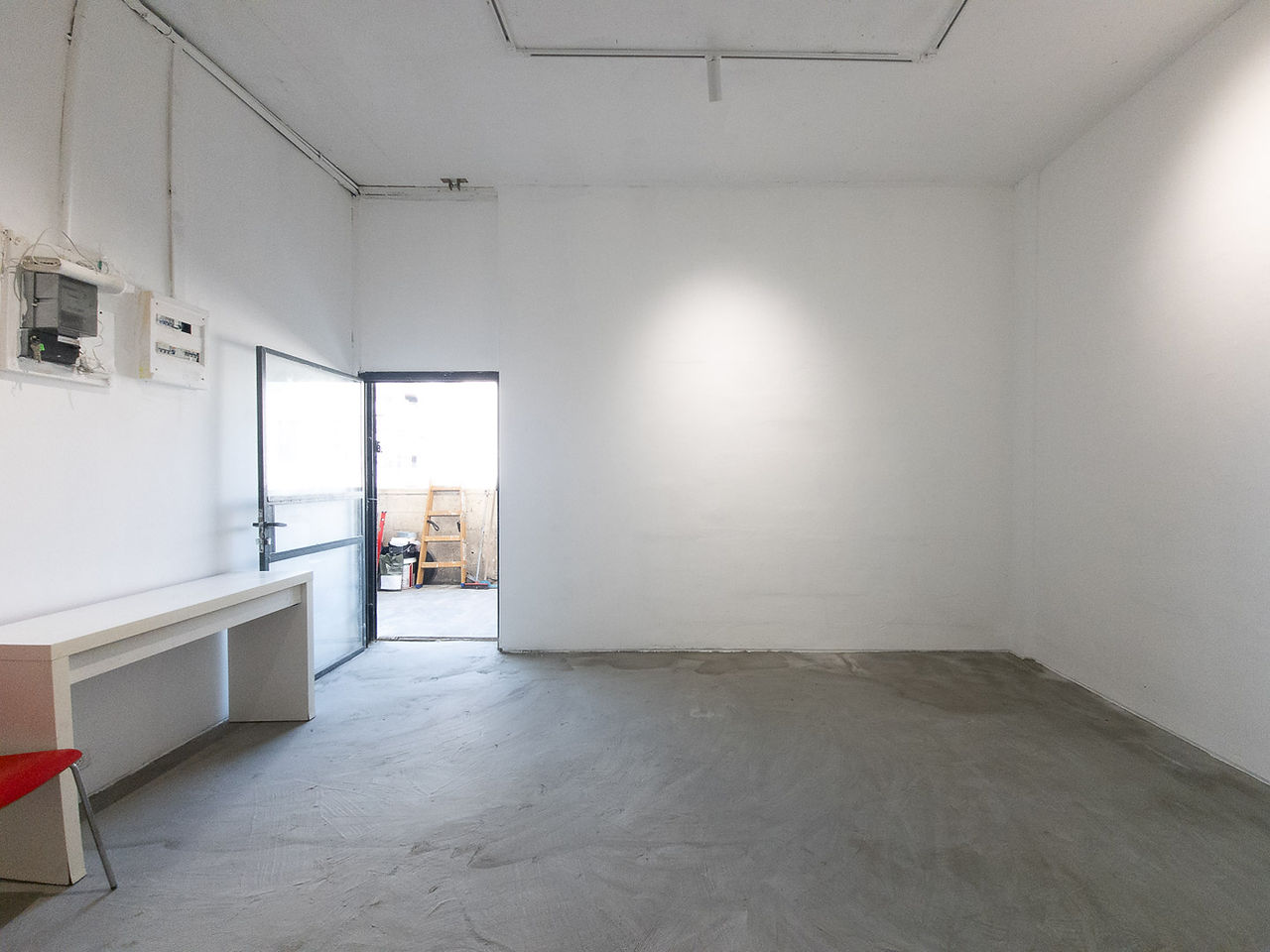 Empty gallery space