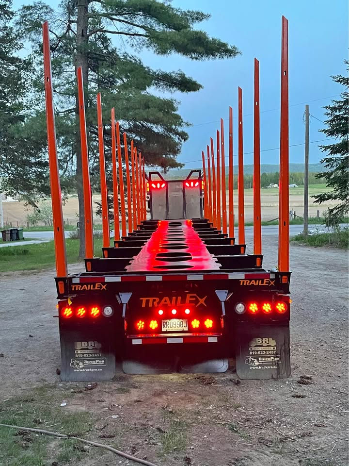 Miniature : 2018- Kenworth W900 et remorque Trailex 2020