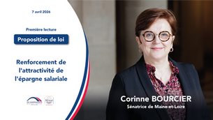 Corinne Bourcier - Renforcement de l'attractivité de l'épargne salariale