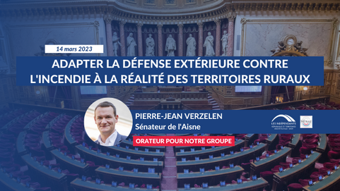 Pierre-Jean VERZELEN : Adapter la défense extérieure contre l'incendie à la réalité des territoires 