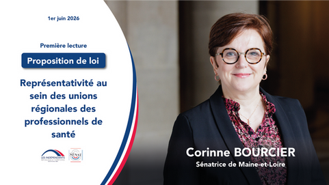 Corinne Bourcier - Représentativité au sein des unions régionales des professionnels de santé