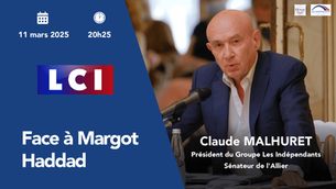 Claude Malhuret - Face à Margot Haddad sur LCI