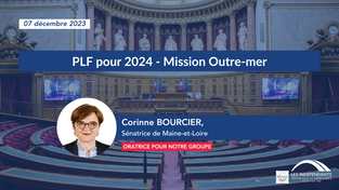 Corinne BOURCIER : PLF pour 2024 - Mission Outre-mer