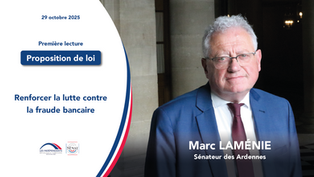 Marc LAMENIE : Explications de vote sur la PPL visant à renforcer la lutte contre la fraude bancaire (LEC)