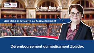 Corinne Bourcier - QAG - Déremboursement du médicament Zoladex