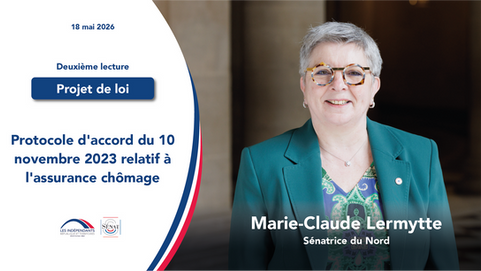 Marie-Claude Lermytte - Protocole d'accord du 10 novembre 2023 relatif à l'assurance chômage