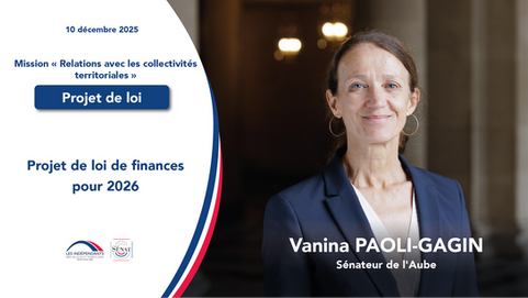 Vanina Paoli-Gagin - Projet de loi de finances pour 2026 - Mission Relations avec les collectivités territoriales